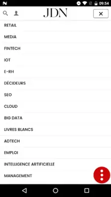 Journal du Net android App screenshot 1